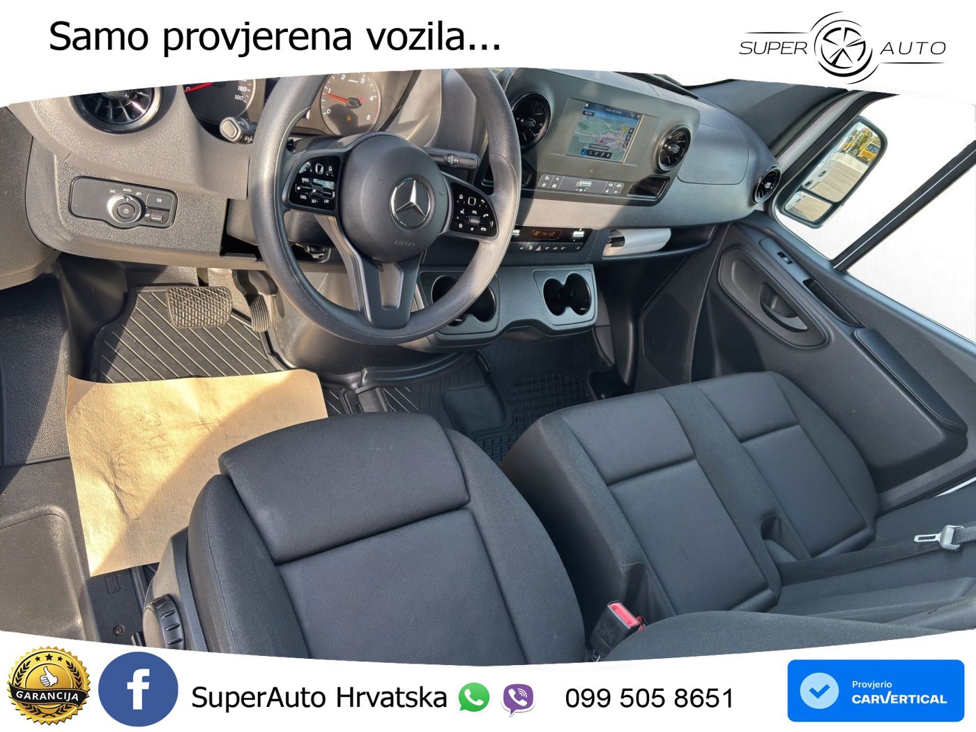 Mercedes-Benz Sprinter 317 CDI Hochdach Kasten AUT Akustikglas 170 KS