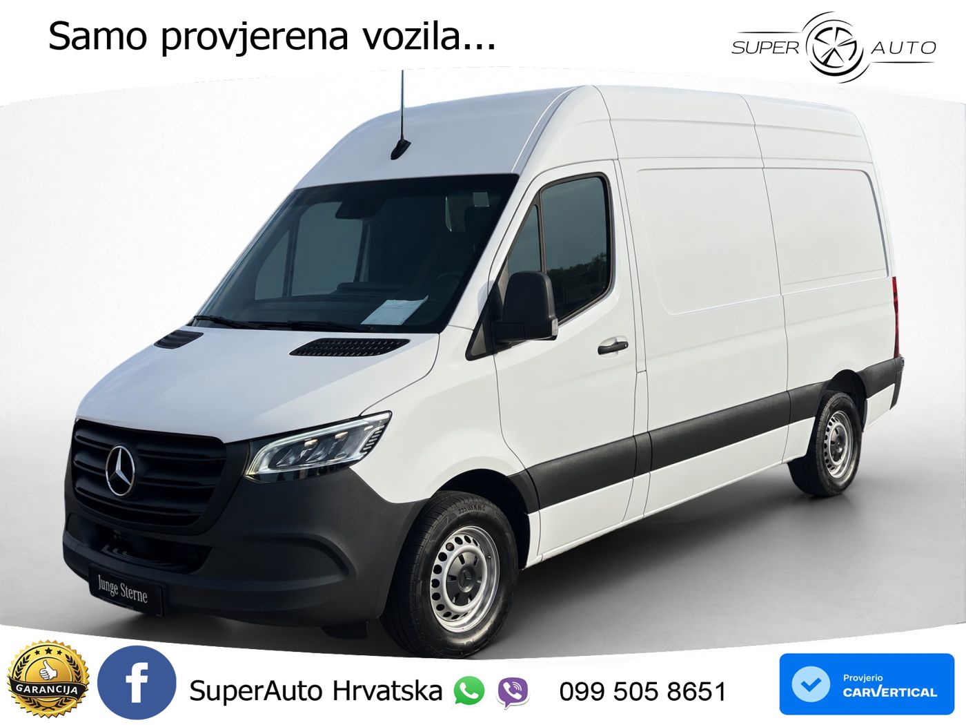 Mercedes-Benz Sprinter 317 CDI Hochdach Kasten AUT Akustikglas 170 KS