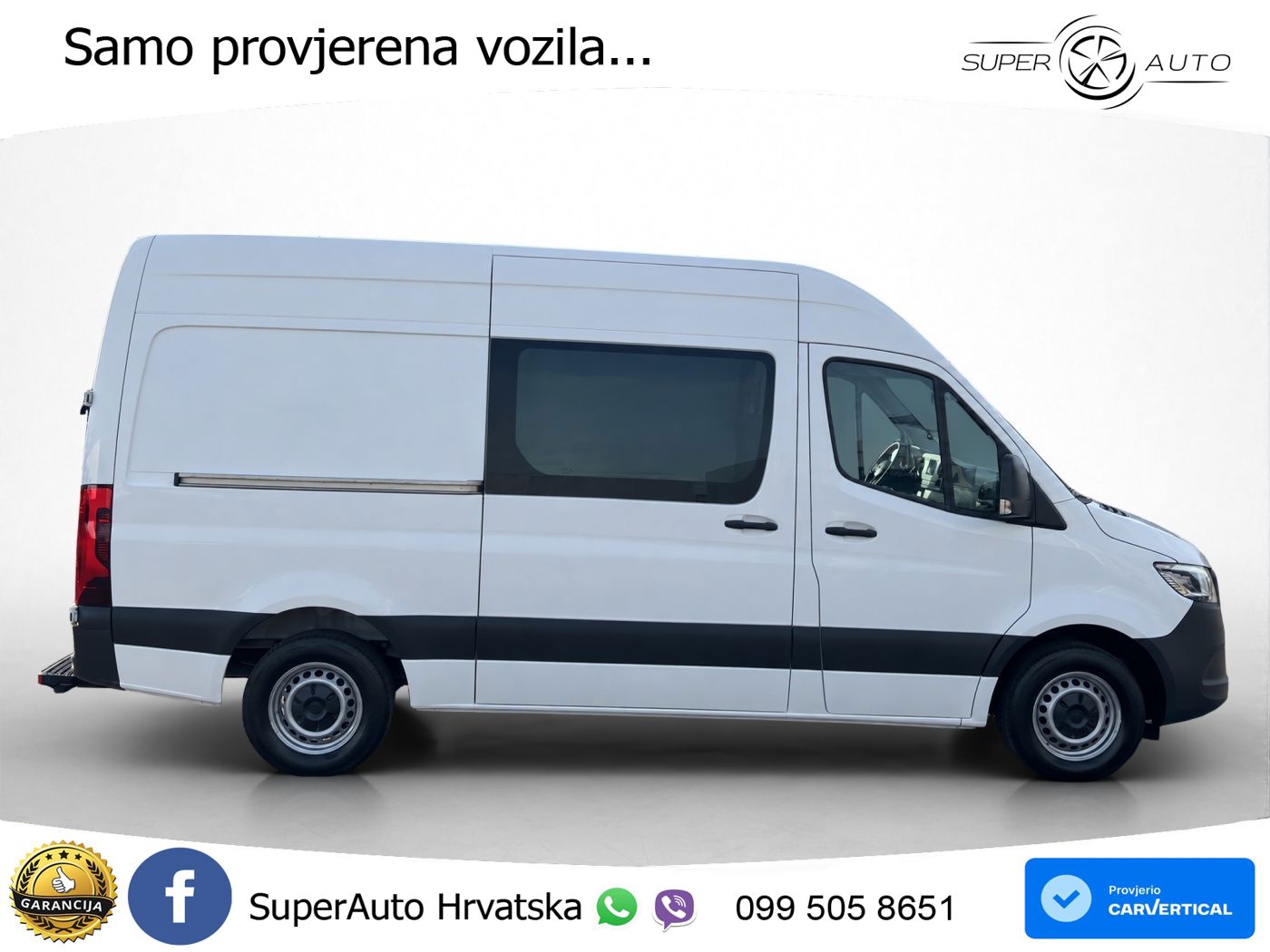 Mercedes-Benz Sprinter 317 CDI Hochdach Kasten AUT Akustikglas 170 KS