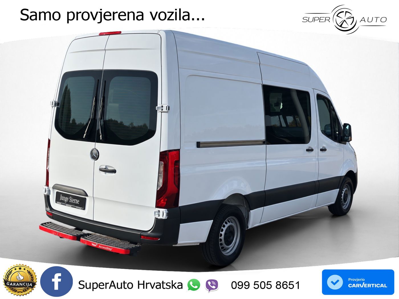 Mercedes-Benz Sprinter 317 CDI Hochdach Kasten AUT Akustikglas 170 KS