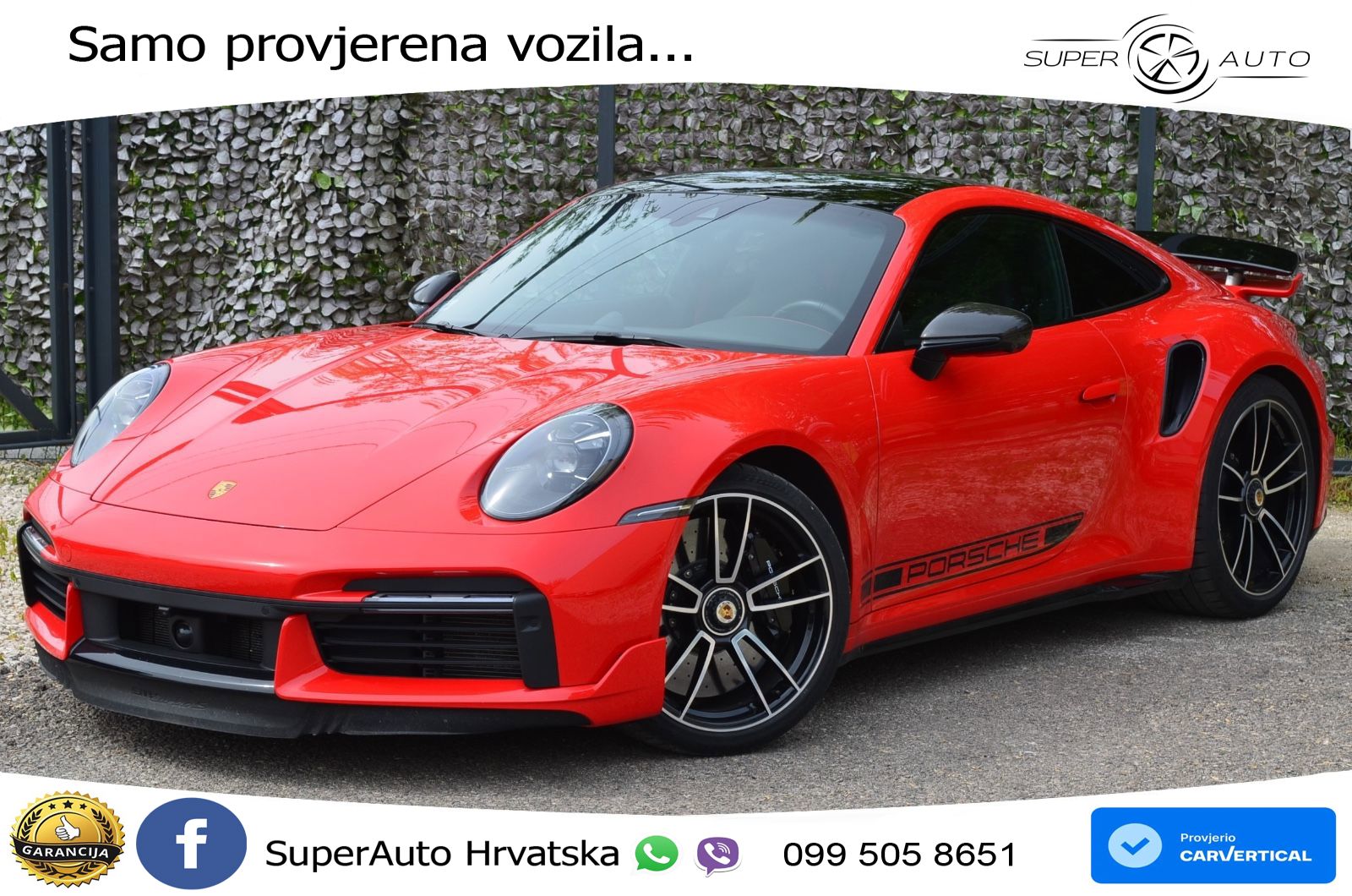 Porsche 911 Turbo S 3.8 (650 KS) PDK ZRAČNI+ACC+GR SJED+KAM+PANO