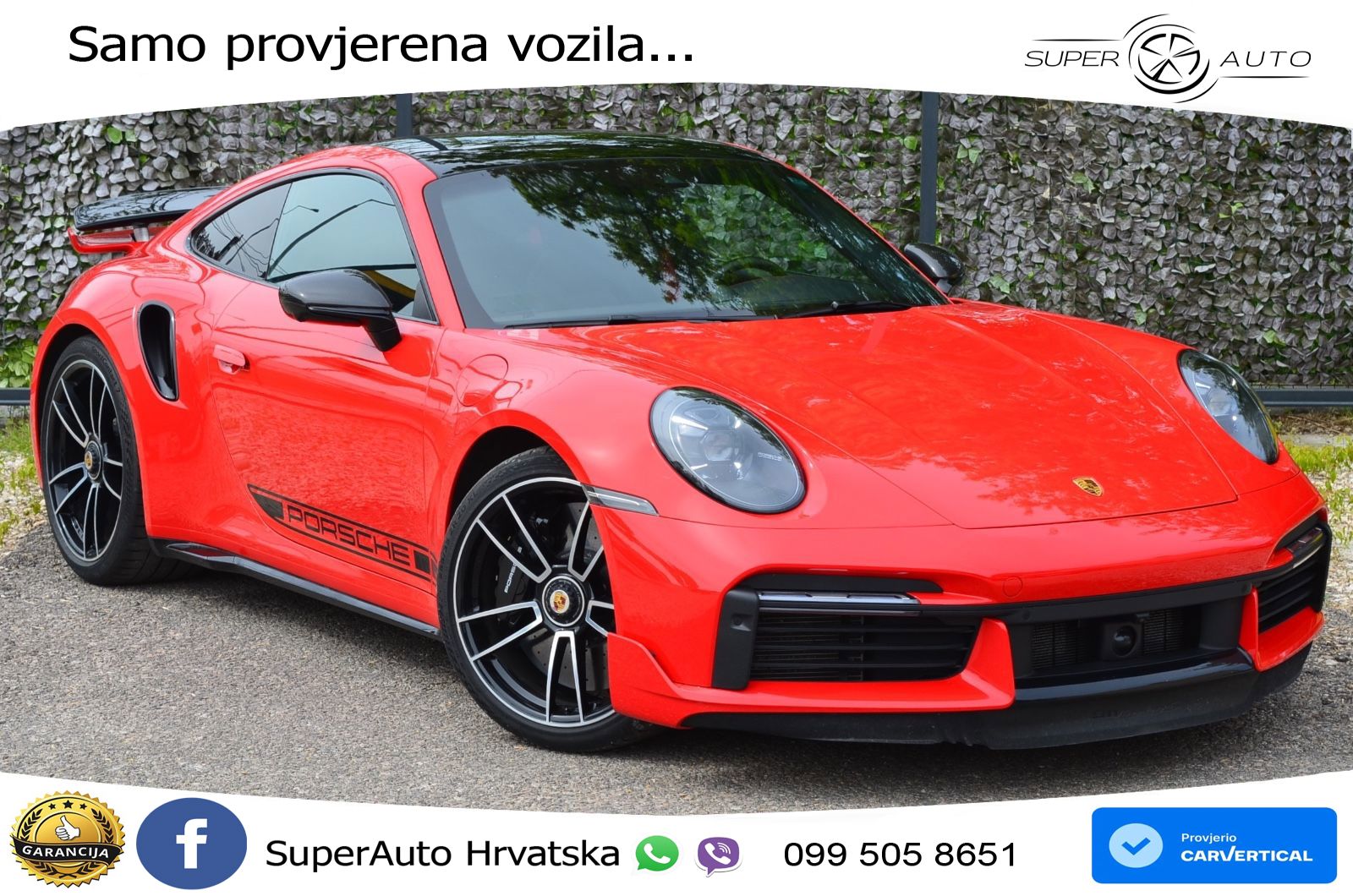 Porsche 911 Turbo S 3.8 (650 KS) PDK ZRAČNI+ACC+GR SJED+KAM+PANO
