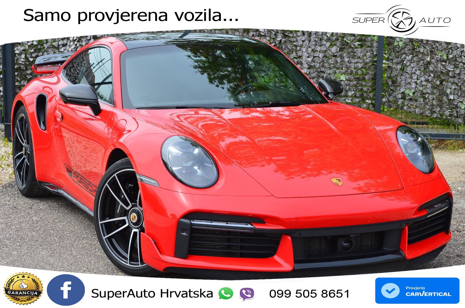 Porsche 911 Turbo S 3.8 (650 KS) PDK ZRAČNI+ACC+GR SJED+KAM+PANO