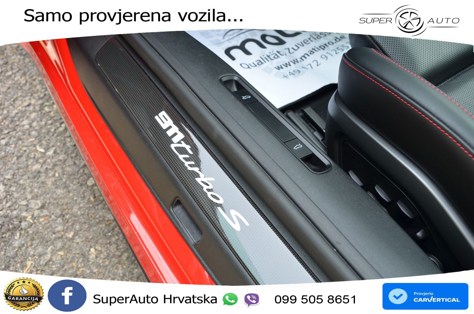 Porsche 911 Turbo S 3.8 (650 KS) PDK ZRAČNI+ACC+GR SJED+KAM+PANO