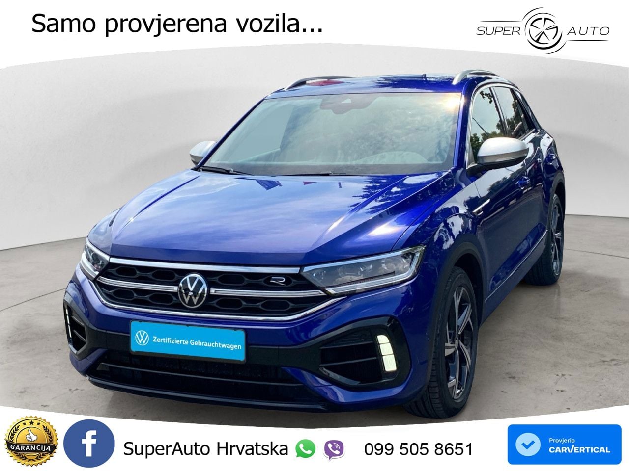 Volkswagen T-Roc I R 2.0 TSI (300 KS) OPF 4M DSG LED+GR SJED+ACC