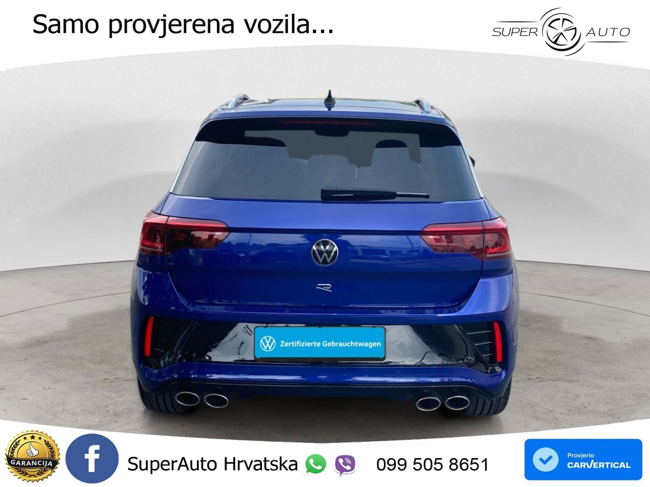 Volkswagen T-Roc I R 2.0 TSI (300 KS) OPF 4M DSG LED+GR SJED+ACC