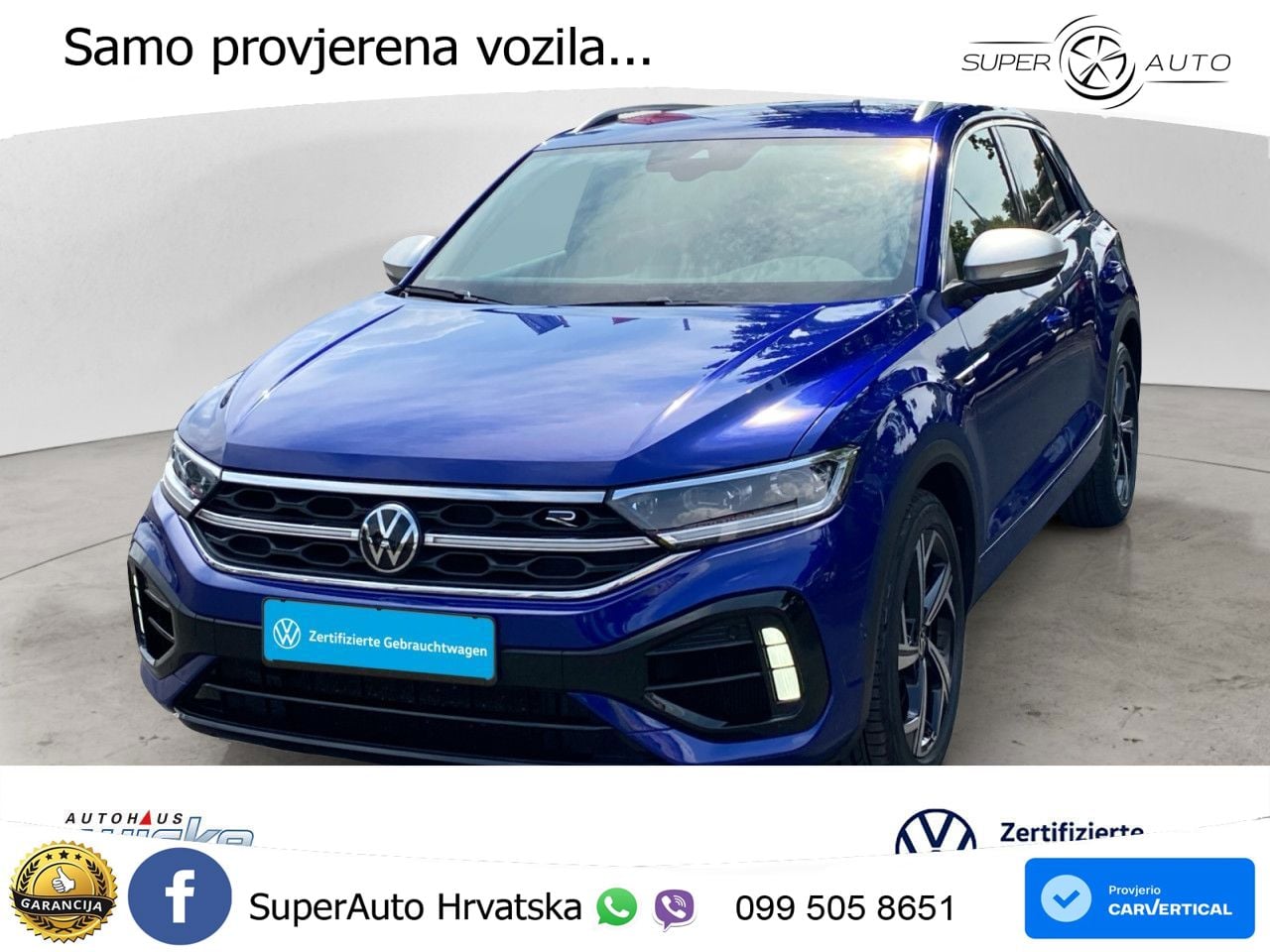 Volkswagen T-Roc I R 2.0 TSI (300 KS) OPF 4M DSG LED+GR SJED+ACC