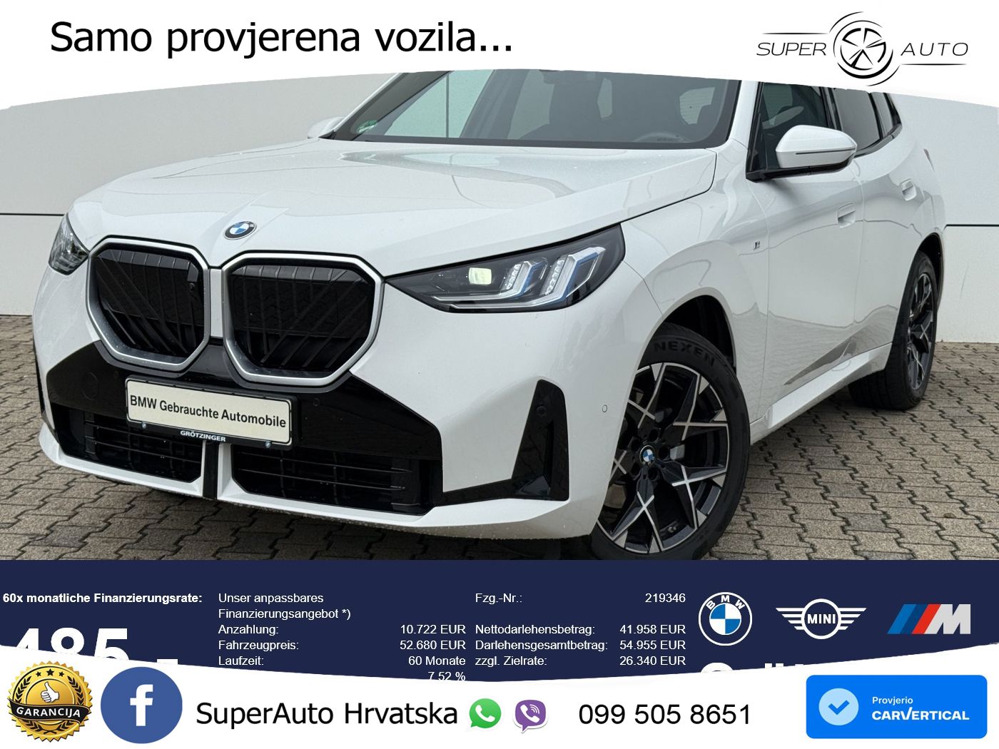 BMW X3 Long 25L xDrive Steptronic M Sport LED+GR SJED+ACC