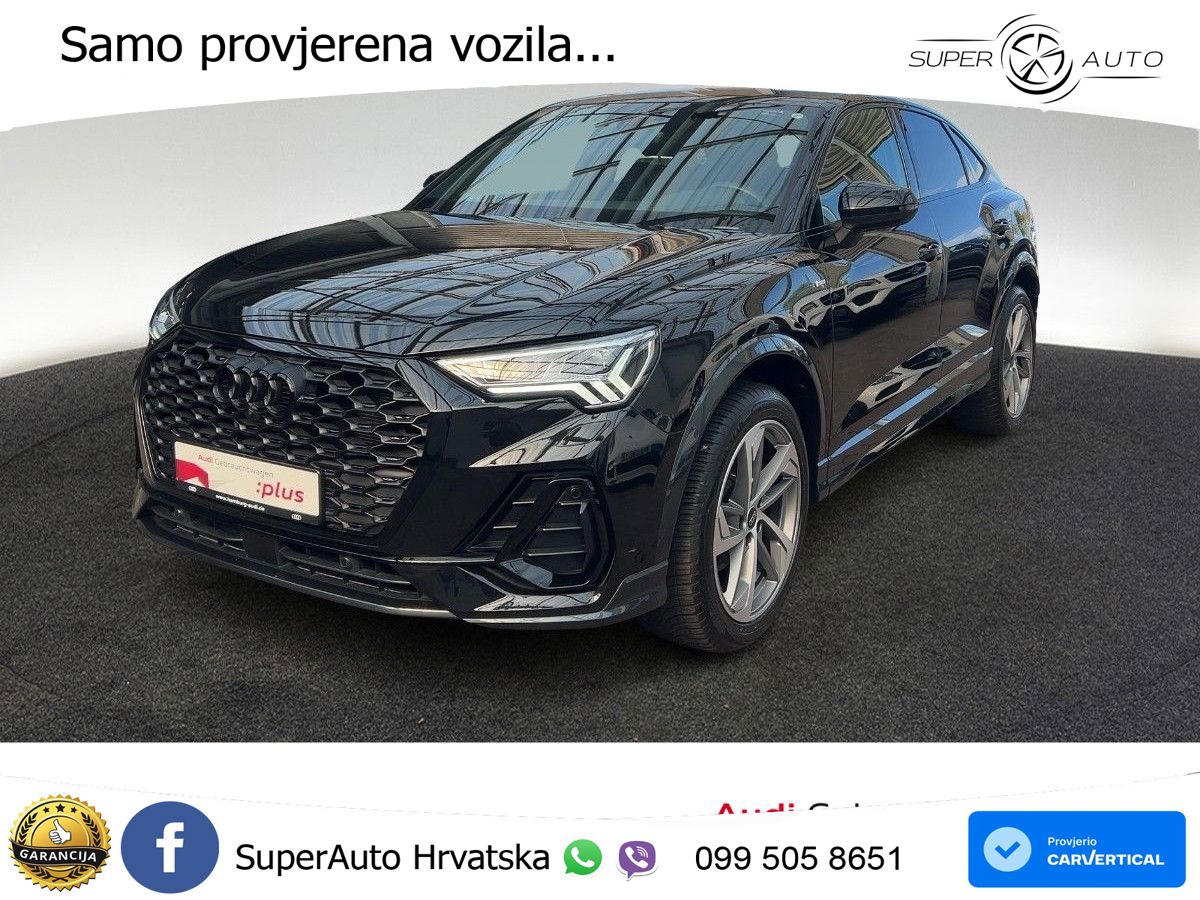 Audi Q3 II Sportback 35 TFSI (150 KS) S tronic S line LED+GR SJED+ACC