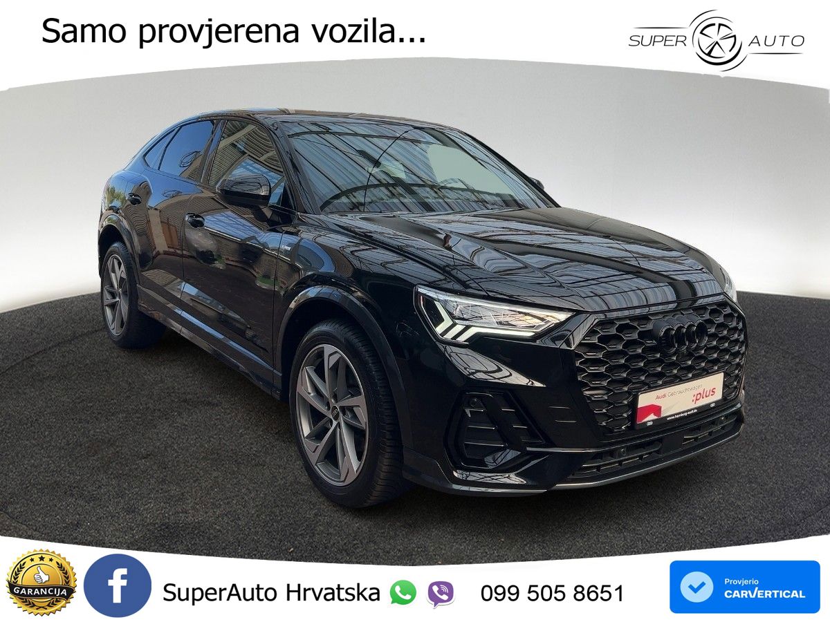 Audi Q3 II Sportback 35 TFSI (150 KS) S tronic S line LED+GR SJED+ACC