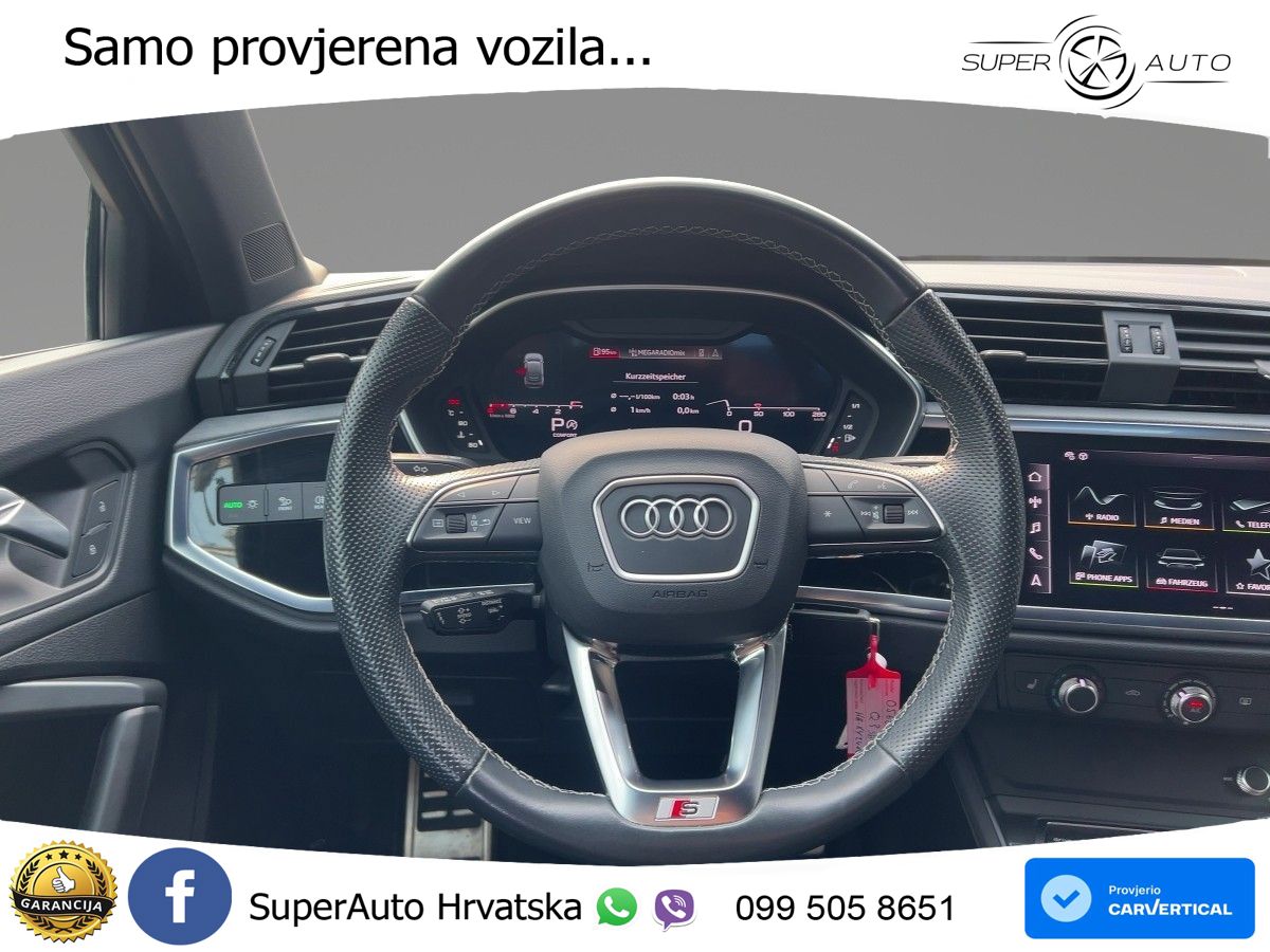 Audi Q3 II Sportback 35 TFSI (150 KS) S tronic S line LED+GR SJED+ACC