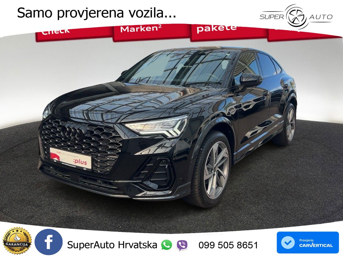Audi Q3 II Sportback 35 TFSI (150 KS) S tronic S line LED+GR SJED+ACC