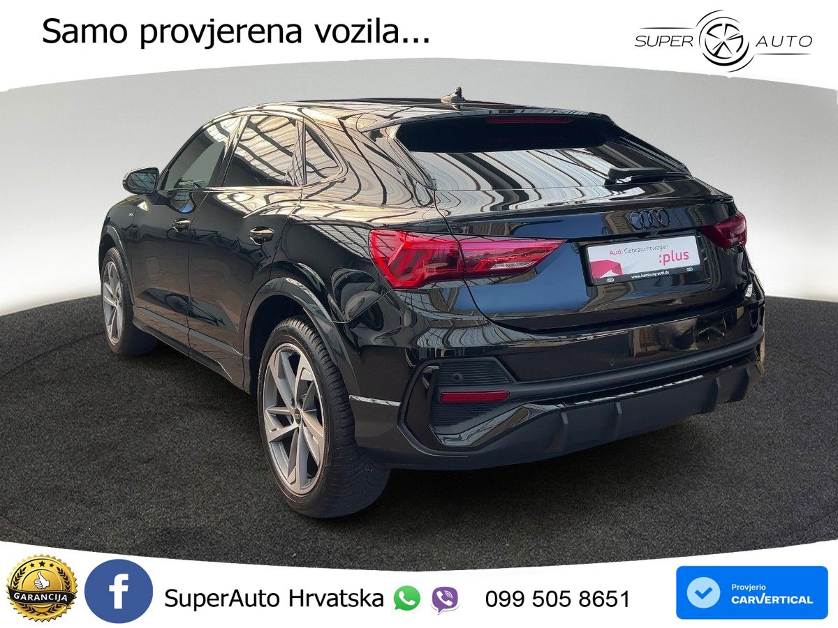 Audi Q3 II Sportback 35 TFSI (150 KS) S tronic S line LED+GR SJED+ACC
