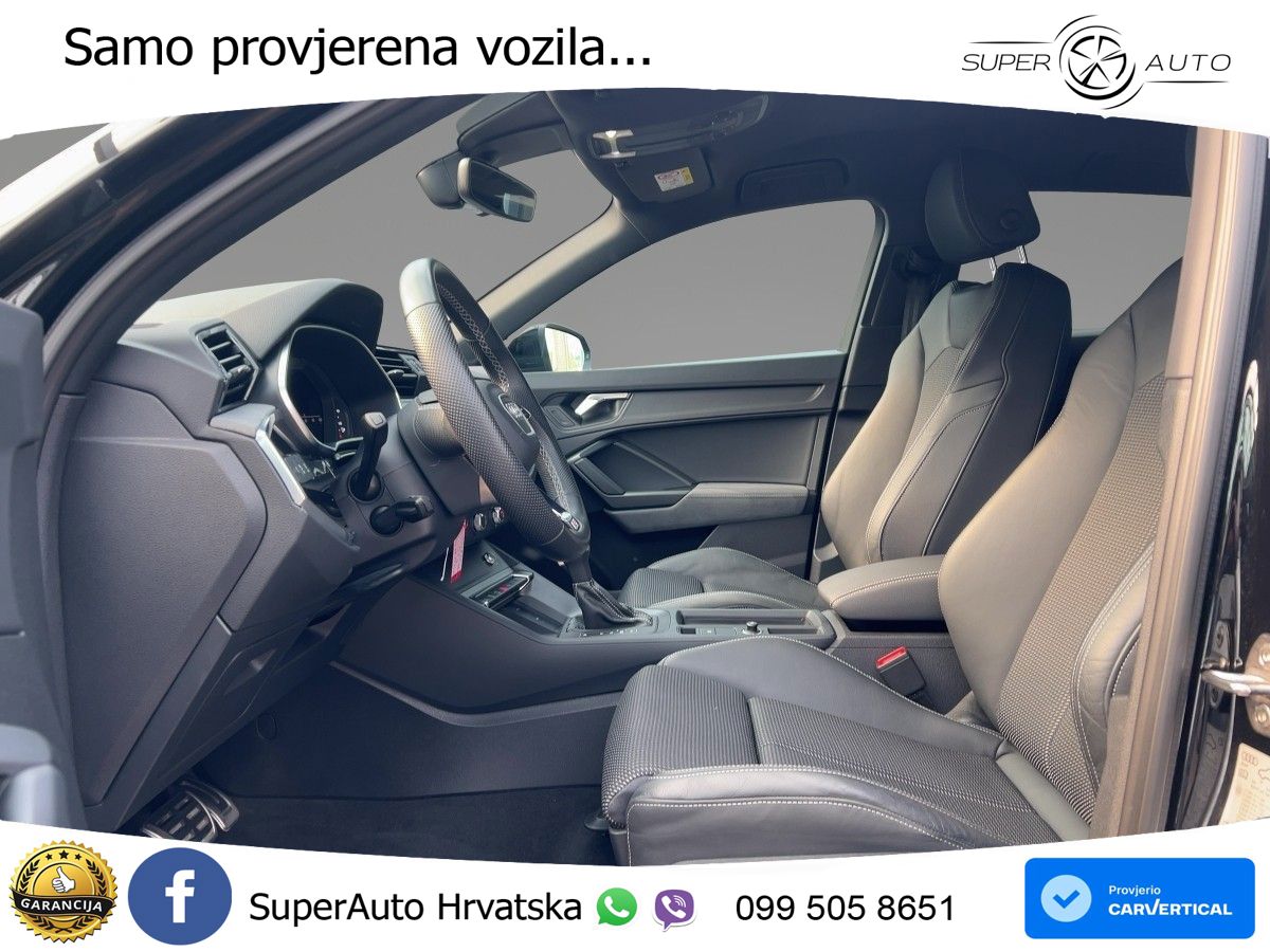 Audi Q3 II Sportback 35 TFSI (150 KS) S tronic S line LED+GR SJED+ACC