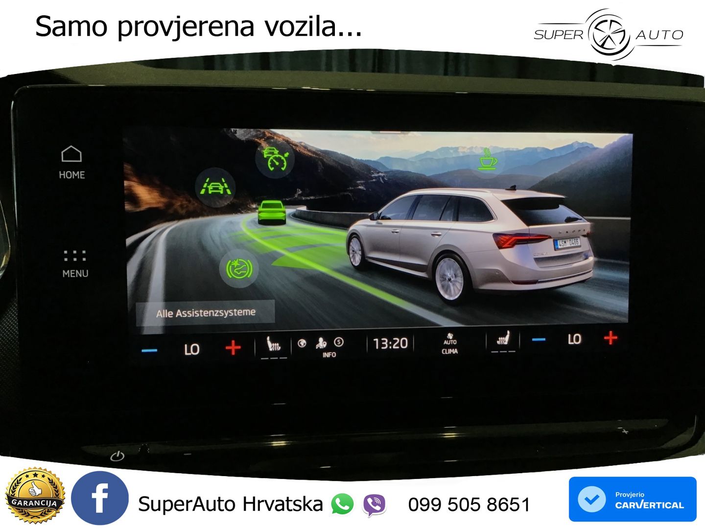 Škoda Octavia Combi 1.5 TSI (150 KS) DSG LED+GR SJED+ACC