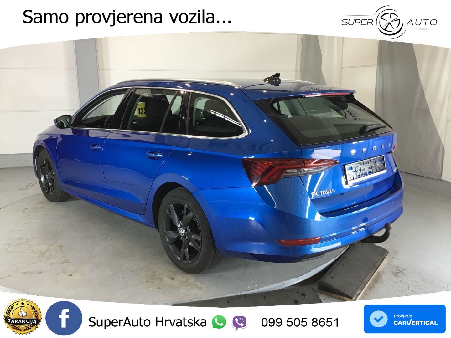 Škoda Octavia Combi 1.5 TSI (150 KS) DSG LED+GR SJED+ACC