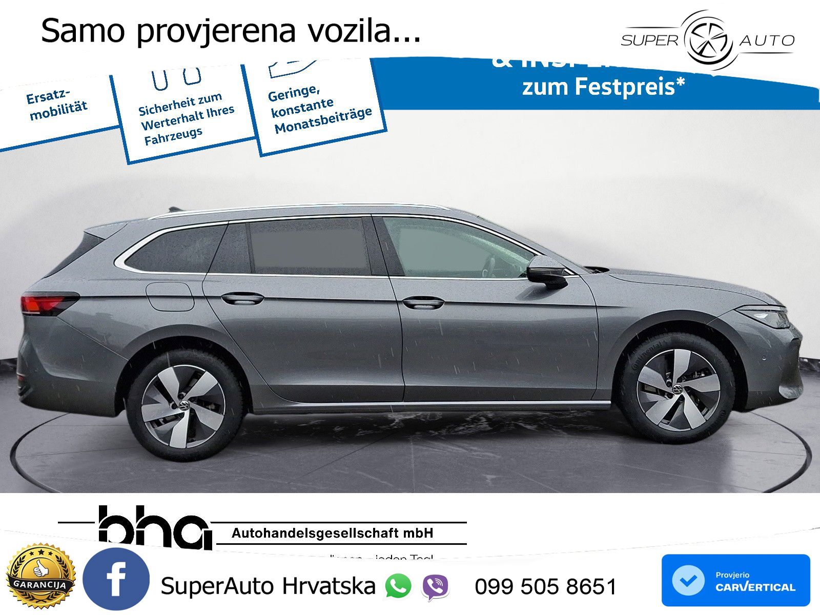 Volkswagen Passat Variant 1.5 TSI (204 KS) eHybrid DSG Business LED+GR SJED+ACC