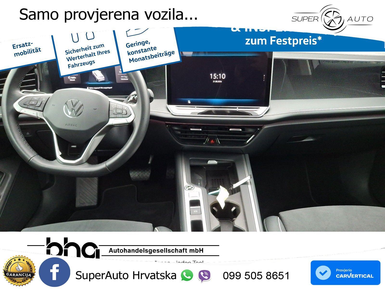 Volkswagen Passat Variant 1.5 TSI (204 KS) eHybrid DSG Business LED+GR SJED+ACC