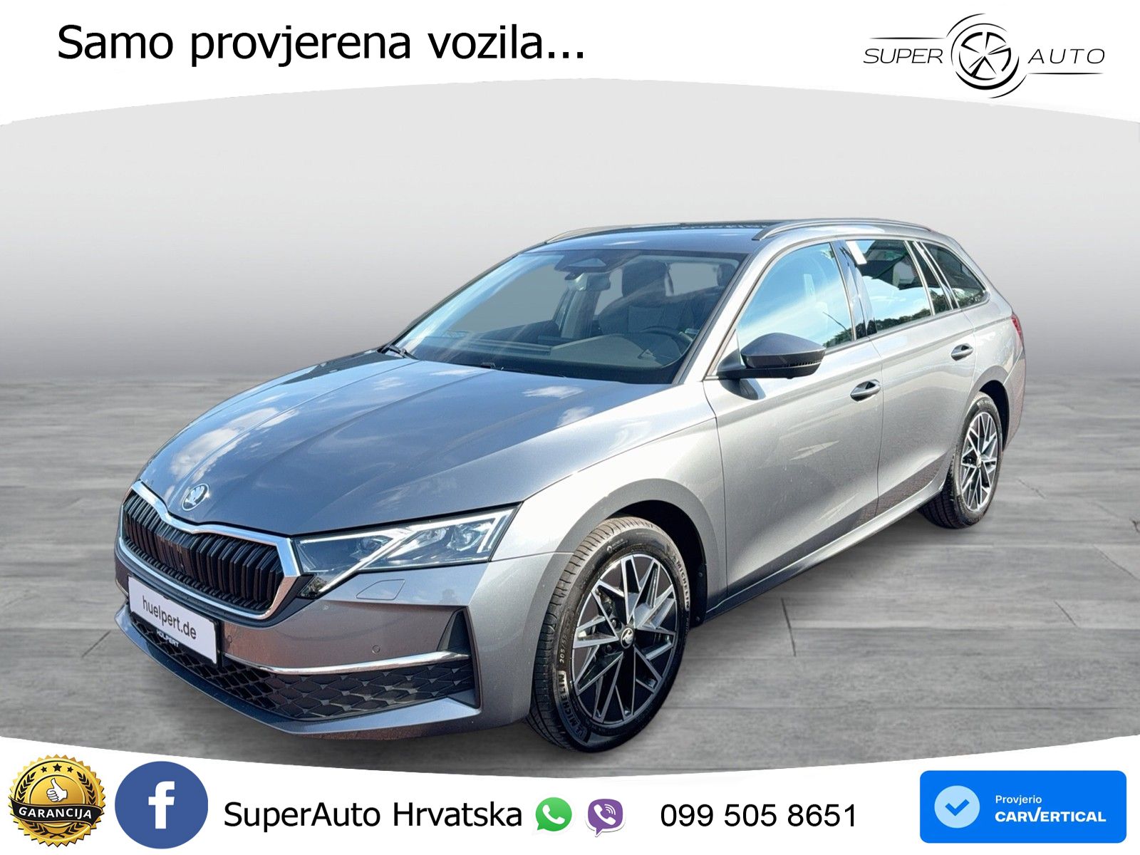 Škoda Octavia Combi 1.5 TSI (150 KS) DSG Selection LED+GR SJED+ACC