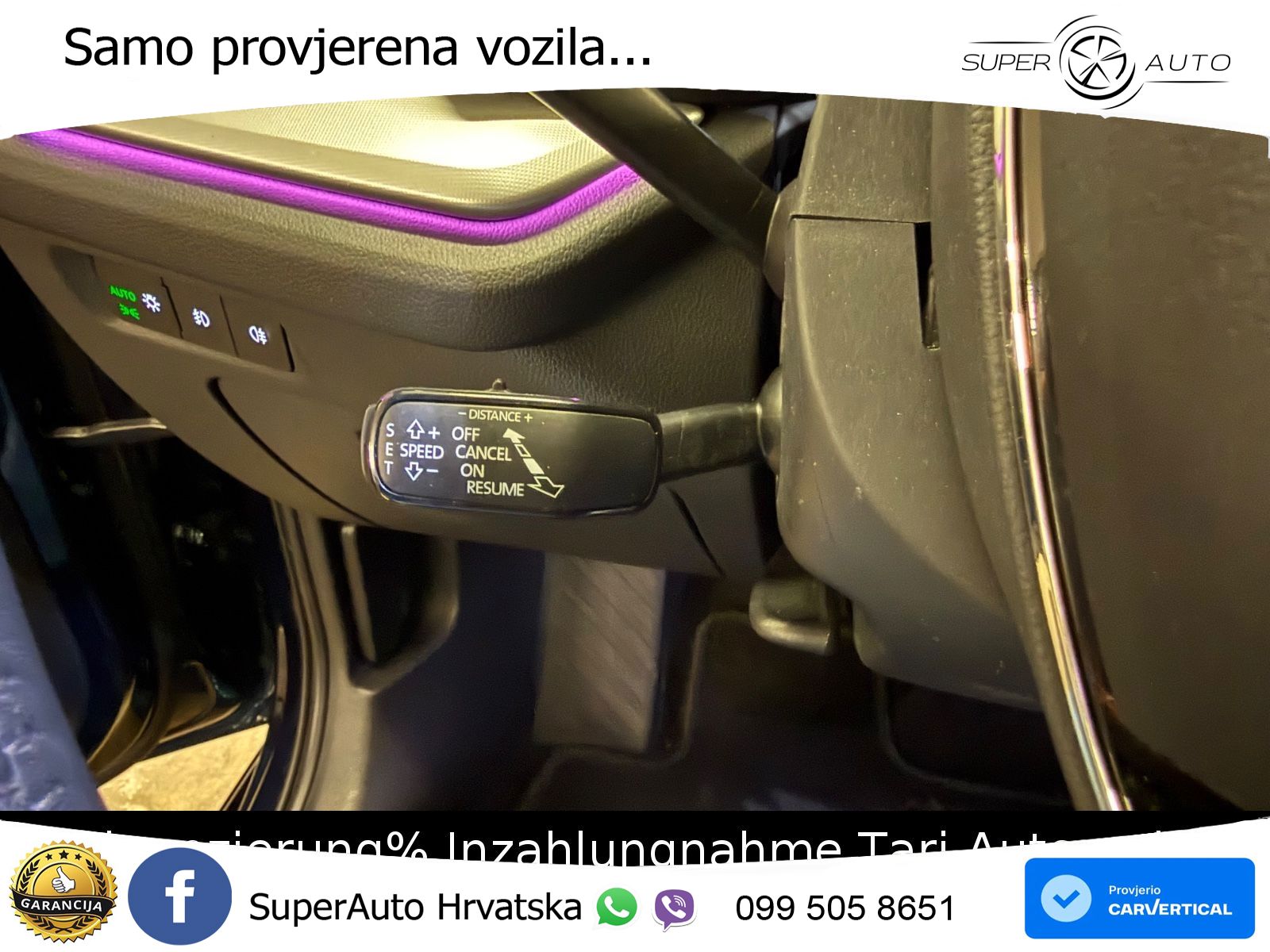 Škoda Octavia Combi 2.0 TSI (190 KS) 4x4 DSG LED+GR SJED+ACC