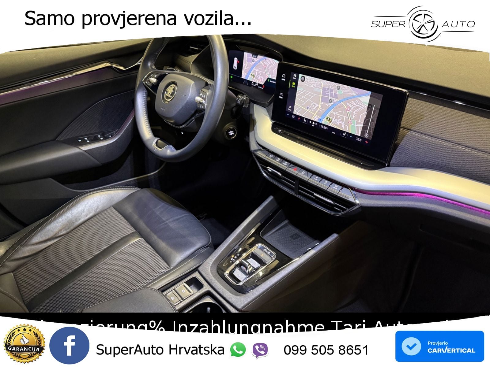Škoda Octavia Combi 2.0 TSI (190 KS) 4x4 DSG LED+GR SJED+ACC