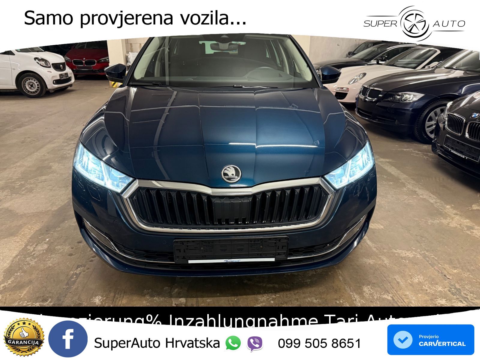 Škoda Octavia Combi 2.0 TSI (190 KS) 4x4 DSG LED+GR SJED+ACC