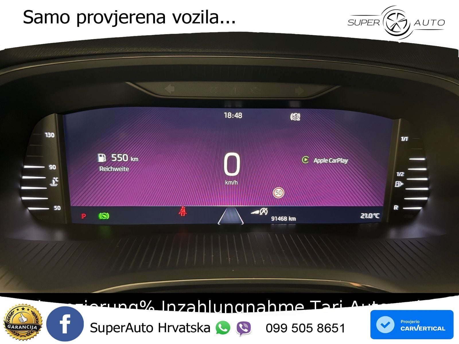 Škoda Octavia Combi 2.0 TSI (190 KS) 4x4 DSG LED+GR SJED+ACC