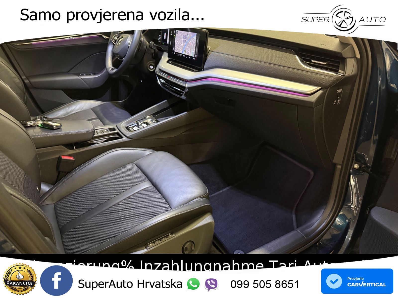 Škoda Octavia Combi 2.0 TSI (190 KS) 4x4 DSG LED+GR SJED+ACC