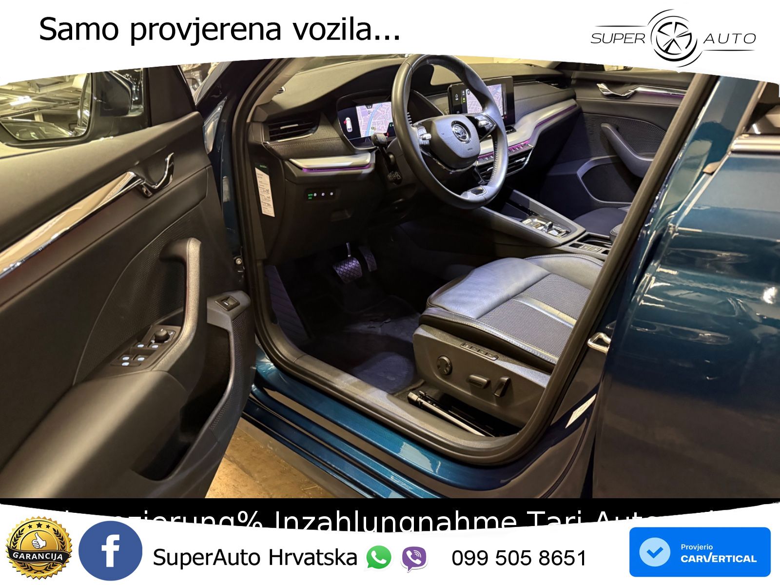 Škoda Octavia Combi 2.0 TSI (190 KS) 4x4 DSG LED+GR SJED+ACC