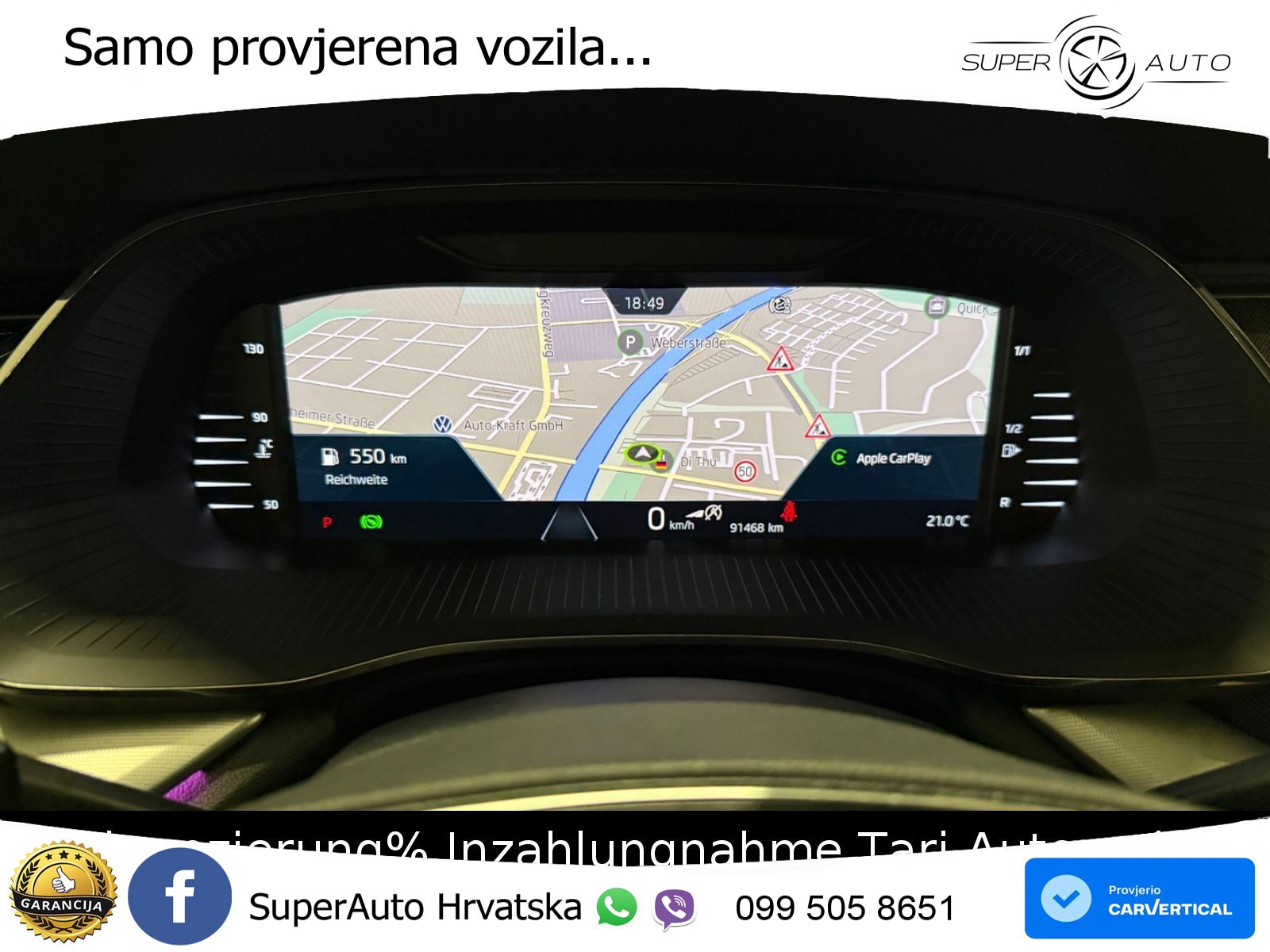 Škoda Octavia Combi 2.0 TSI (190 KS) 4x4 DSG LED+GR SJED+ACC