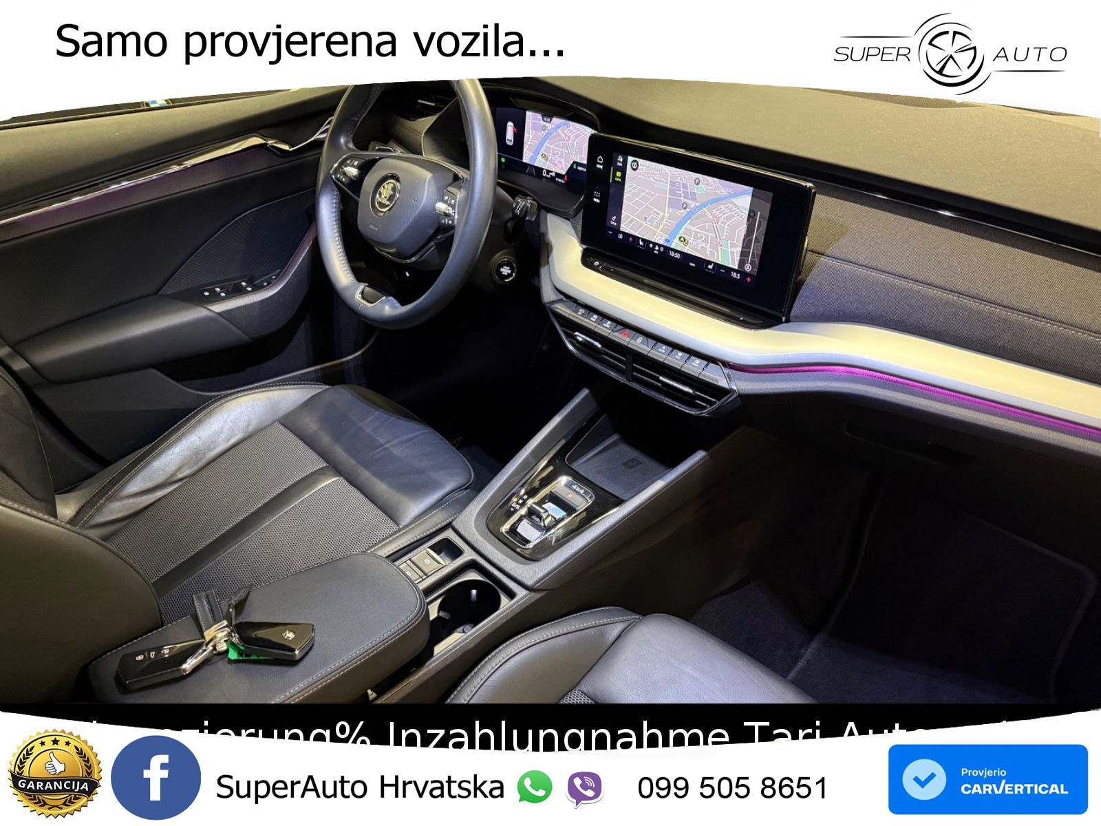 Škoda Octavia Combi 2.0 TSI (190 KS) 4x4 DSG LED+GR SJED+ACC