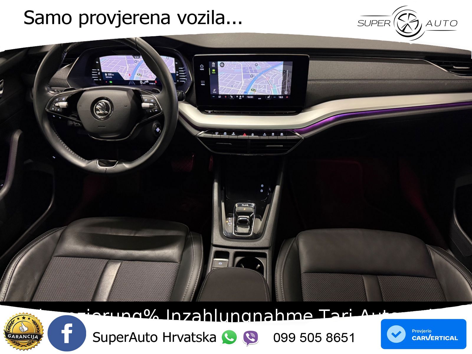 Škoda Octavia Combi 2.0 TSI (190 KS) 4x4 DSG LED+GR SJED+ACC