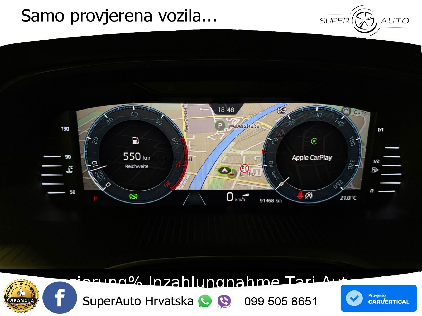 Škoda Octavia Combi 2.0 TSI (190 KS) 4x4 DSG LED+GR SJED+ACC