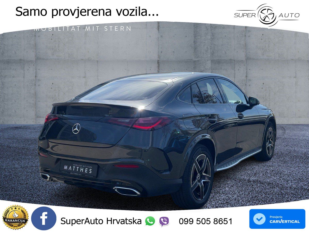 Mercedes GLC Coupe 220d (197 KS) 4MATIC 9G-TRONIC AMG LED+GR SJED+ACC