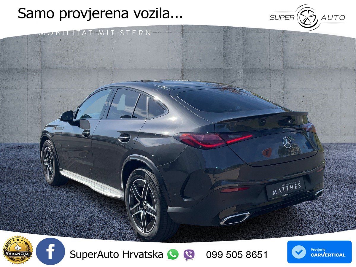 Mercedes GLC Coupe 220d (197 KS) 4MATIC 9G-TRONIC AMG LED+GR SJED+ACC