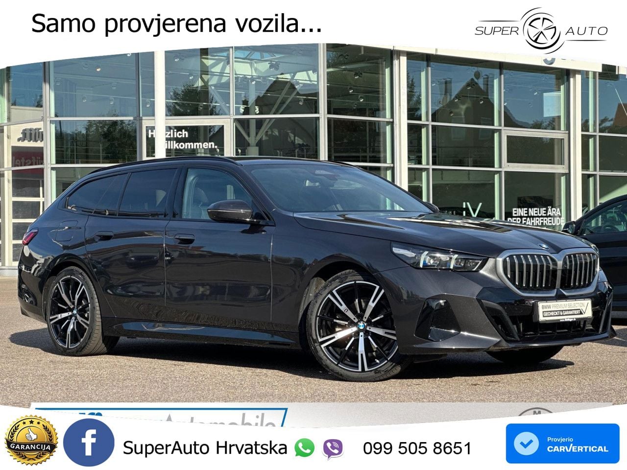 BMW 520d Touring (197 KS) xDrive Steptronic M Sport ACC+HEAD+4xGR SJED+360+PANO
