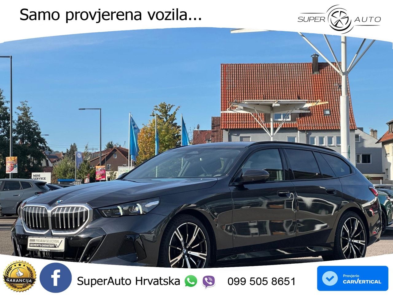 BMW 520d Touring (197 KS) xDrive Steptronic M Sport ACC+HEAD+4xGR SJED+360+PANO