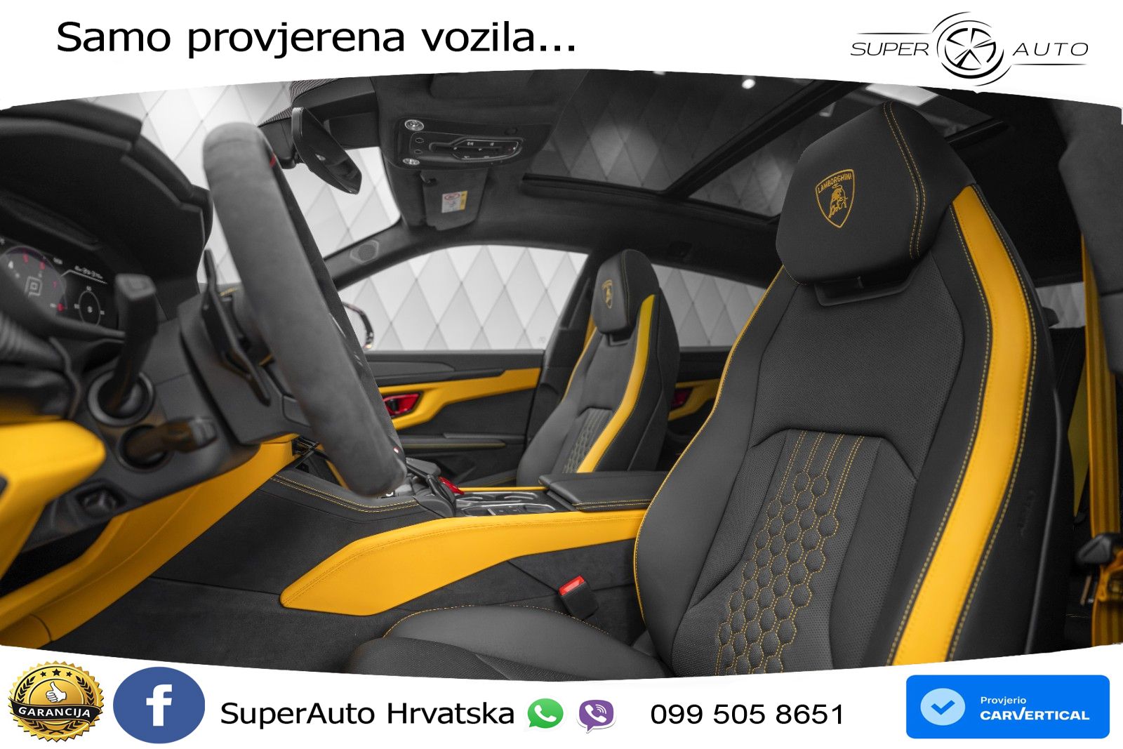Lamborghini Urus SE 4.0 V8 (800 KS) 4WD Automatic ACC+HEAD+4xGR SJED+360+PANO