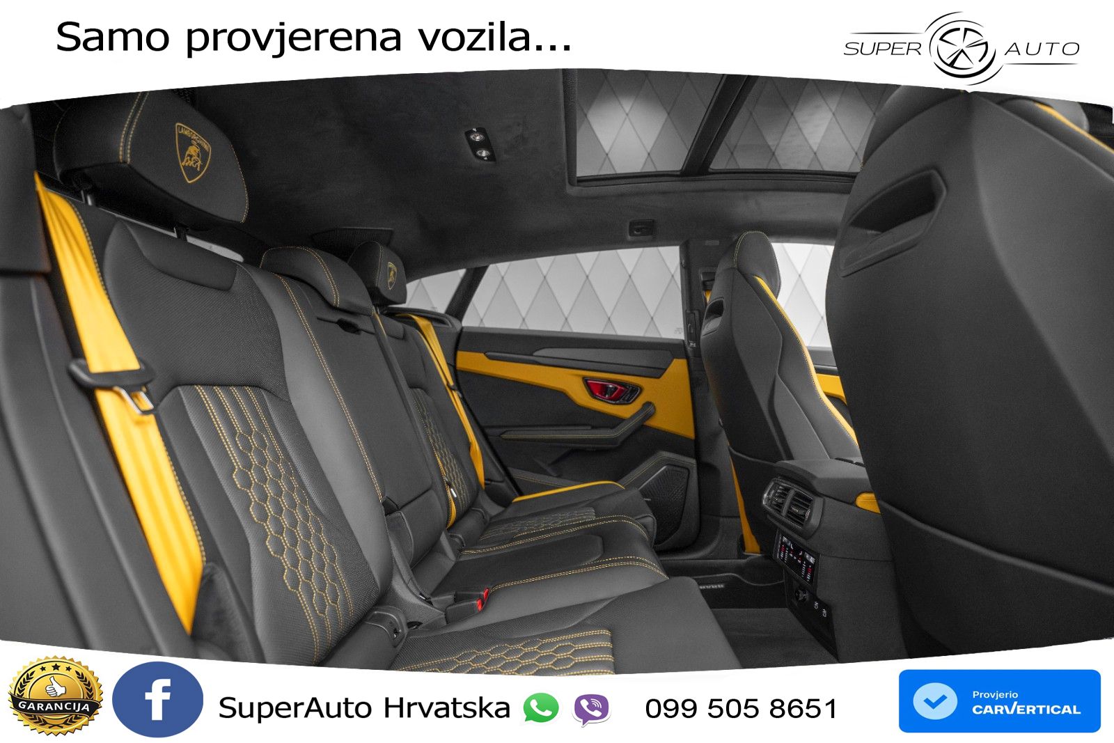 Lamborghini Urus SE 4.0 V8 (800 KS) 4WD Automatic ACC+HEAD+4xGR SJED+360+PANO
