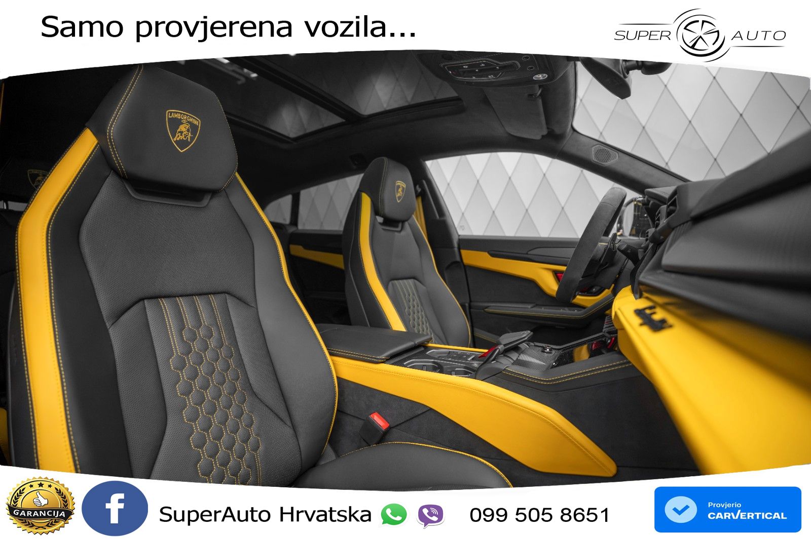 Lamborghini Urus SE 4.0 V8 (800 KS) 4WD Automatic ACC+HEAD+4xGR SJED+360+PANO