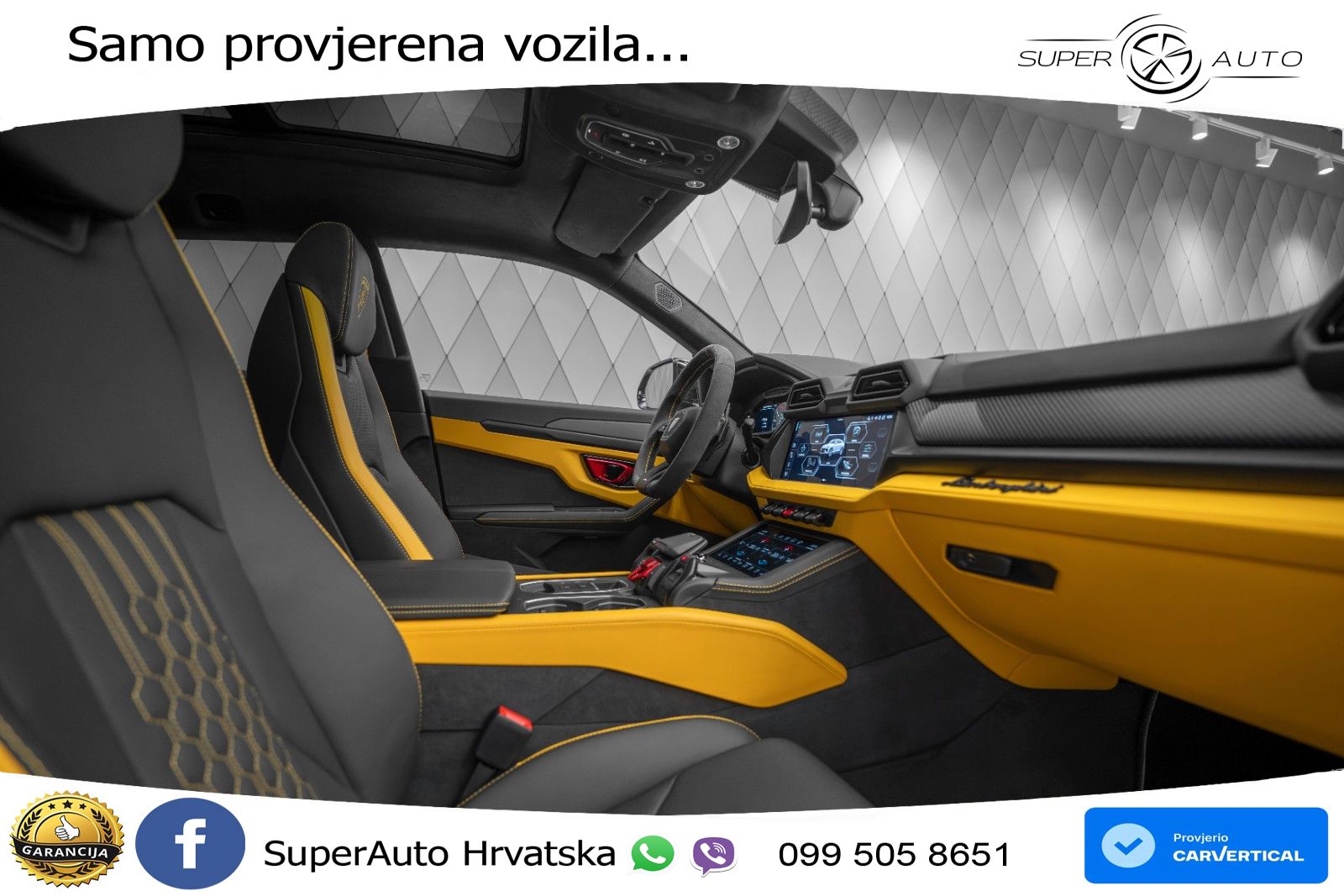 Lamborghini Urus SE 4.0 V8 (800 KS) 4WD Automatic ACC+HEAD+4xGR SJED+360+PANO