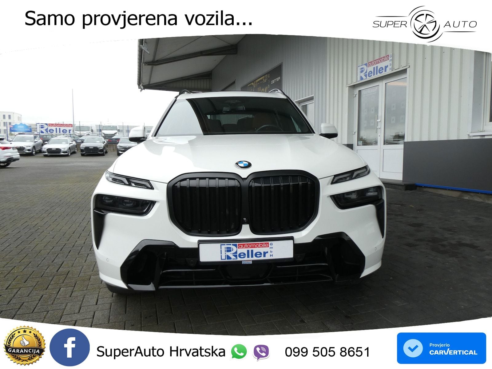 BMW X7 40d (352 KS) xDrive Steptronic M Sport ZRAČNI+ACC+GR SJED+KAM+PANO