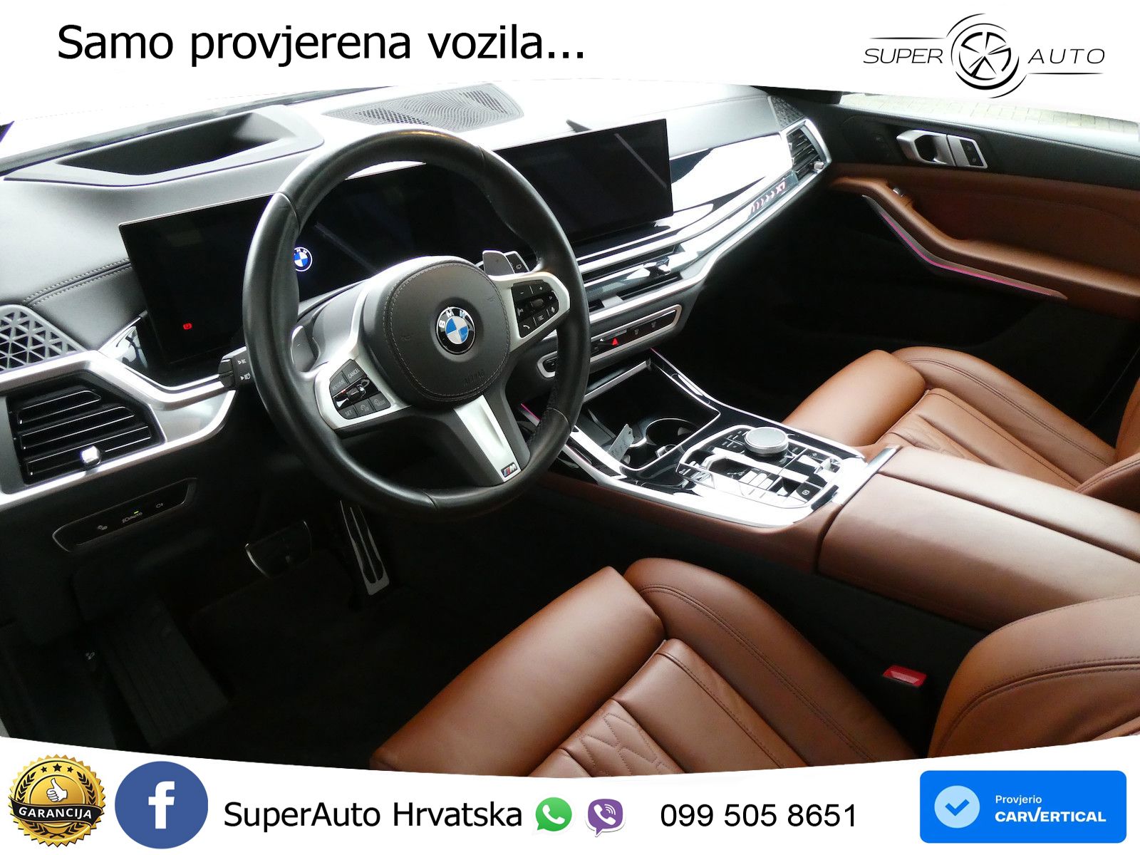 BMW X7 40d (352 KS) xDrive Steptronic M Sport ZRAČNI+ACC+GR SJED+KAM+PANO