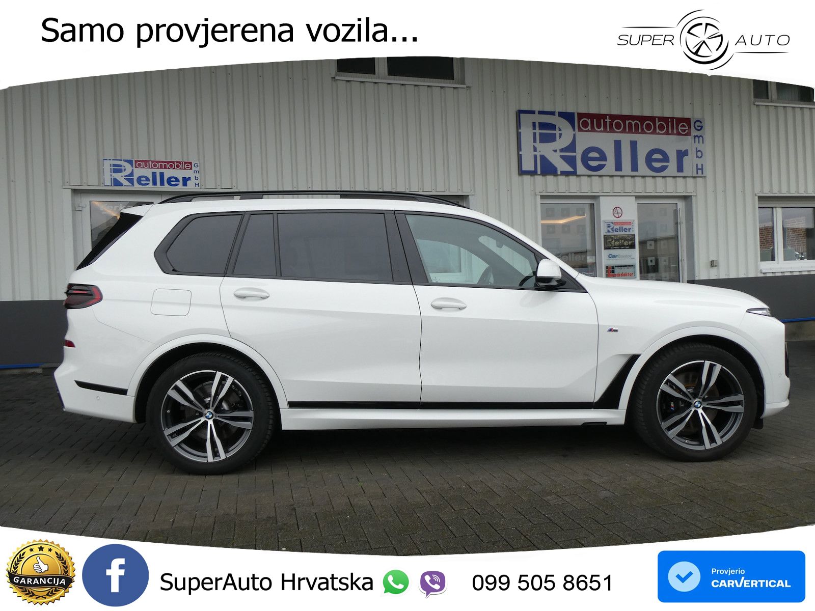 BMW X7 40d (352 KS) xDrive Steptronic M Sport ZRAČNI+ACC+GR SJED+KAM+PANO