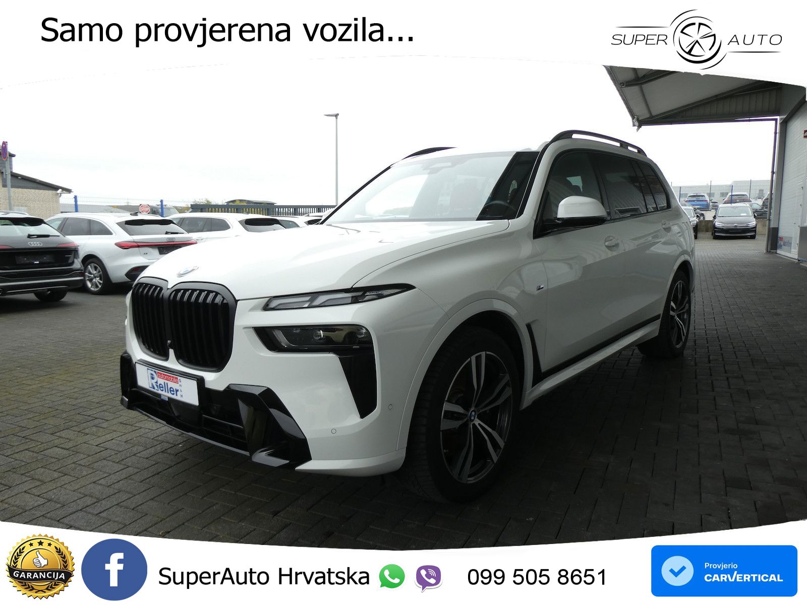 BMW X7 40d (352 KS) xDrive Steptronic M Sport ZRAČNI+ACC+GR SJED+KAM+PANO