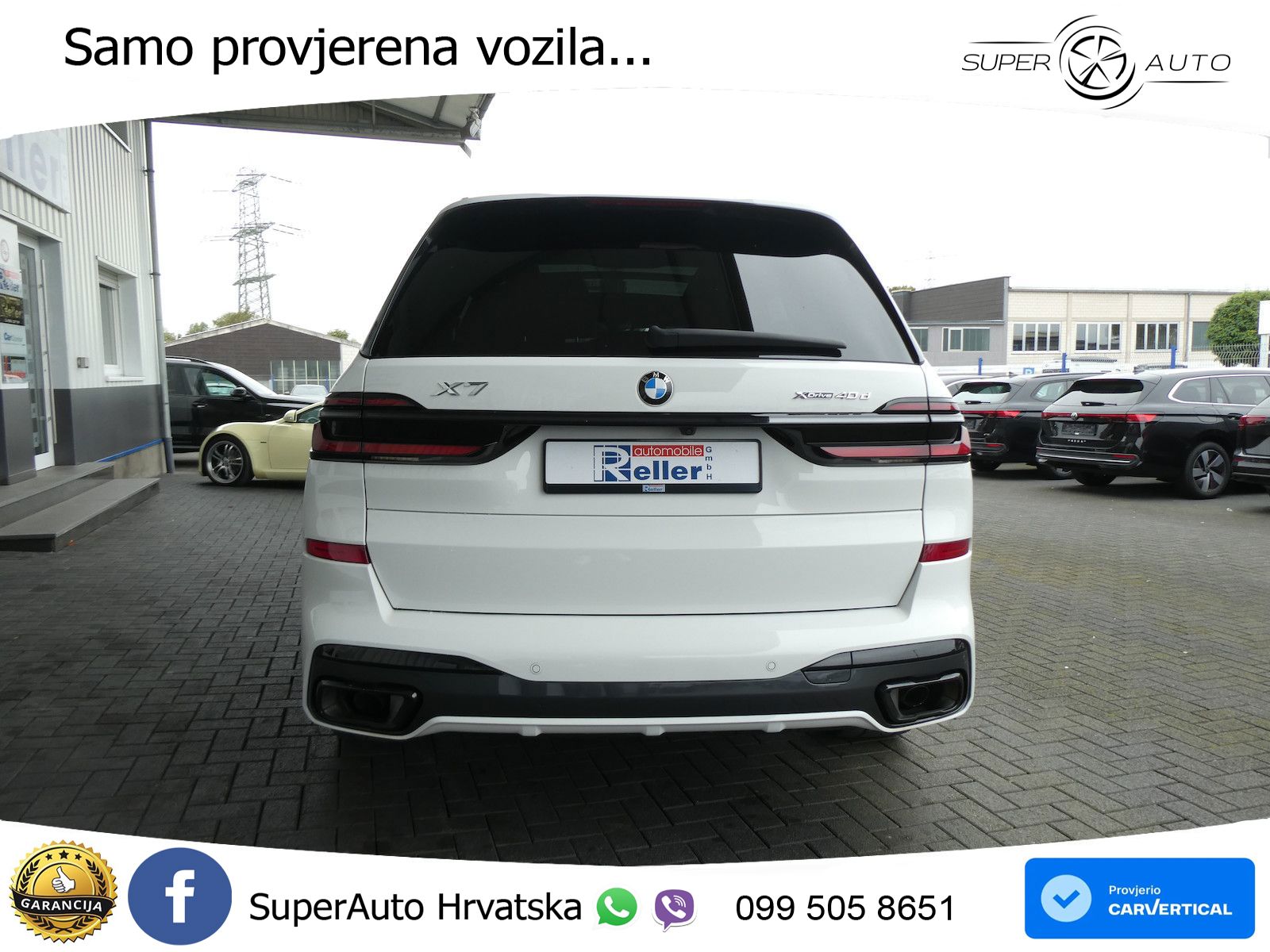 BMW X7 40d (352 KS) xDrive Steptronic M Sport ZRAČNI+ACC+GR SJED+KAM+PANO