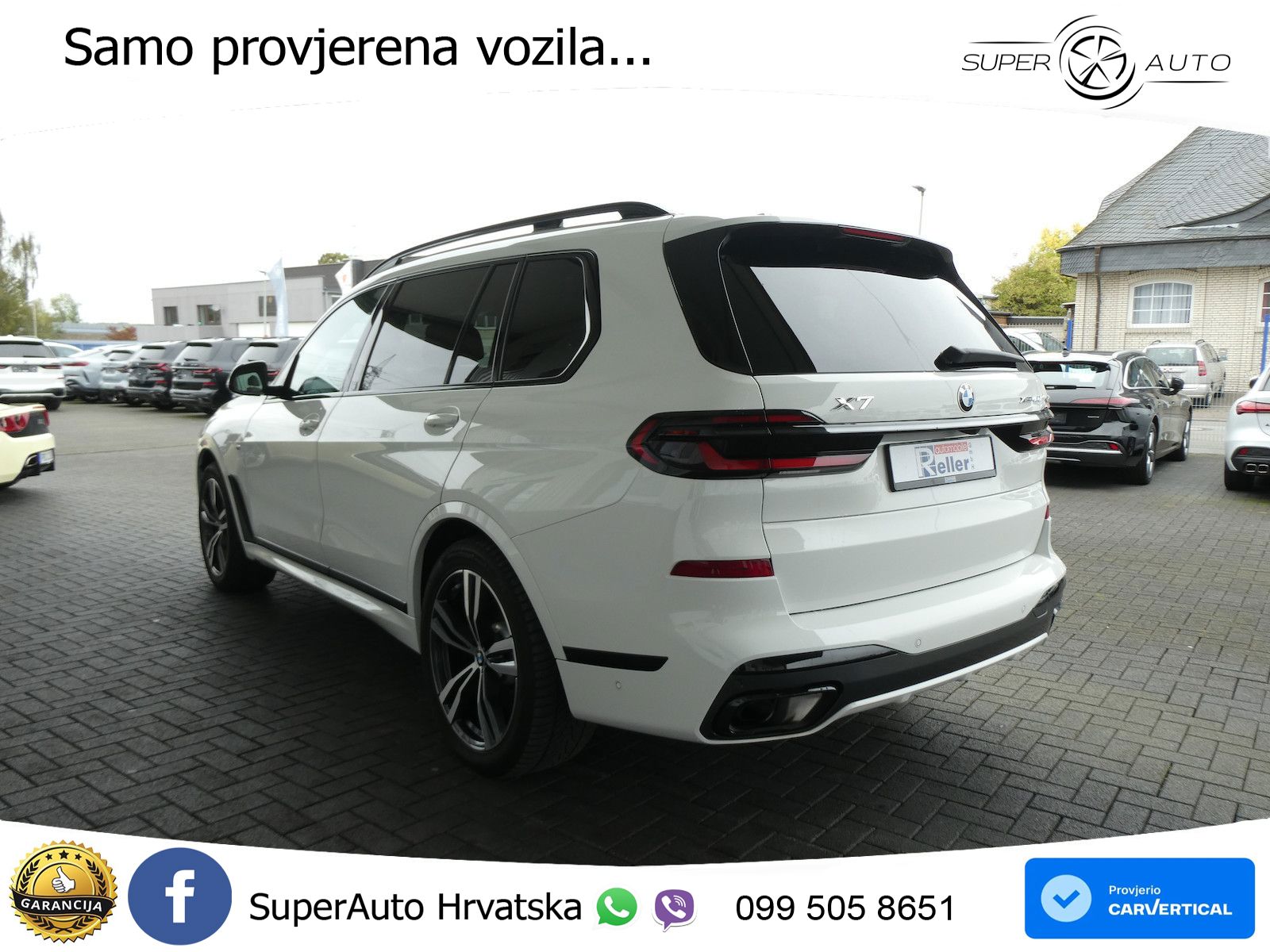 BMW X7 40d (352 KS) xDrive Steptronic M Sport ZRAČNI+ACC+GR SJED+KAM+PANO
