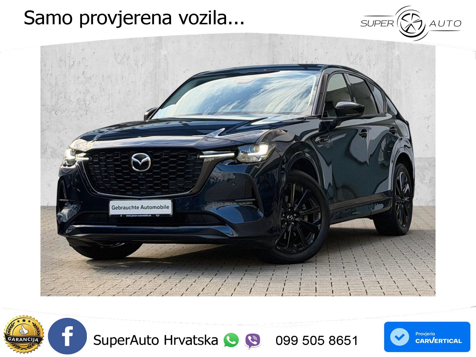 Mazda CX-60 2.5 e-Skyactiv (328 KS) AWD Automatic LED+GR SJED+ACC
