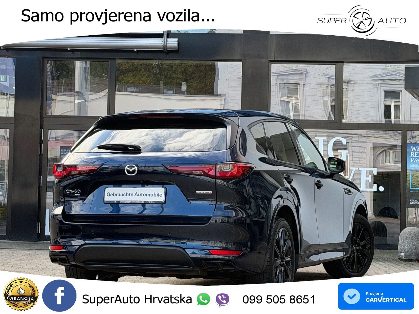 Mazda CX-60 2.5 e-Skyactiv (328 KS) AWD Automatic LED+GR SJED+ACC