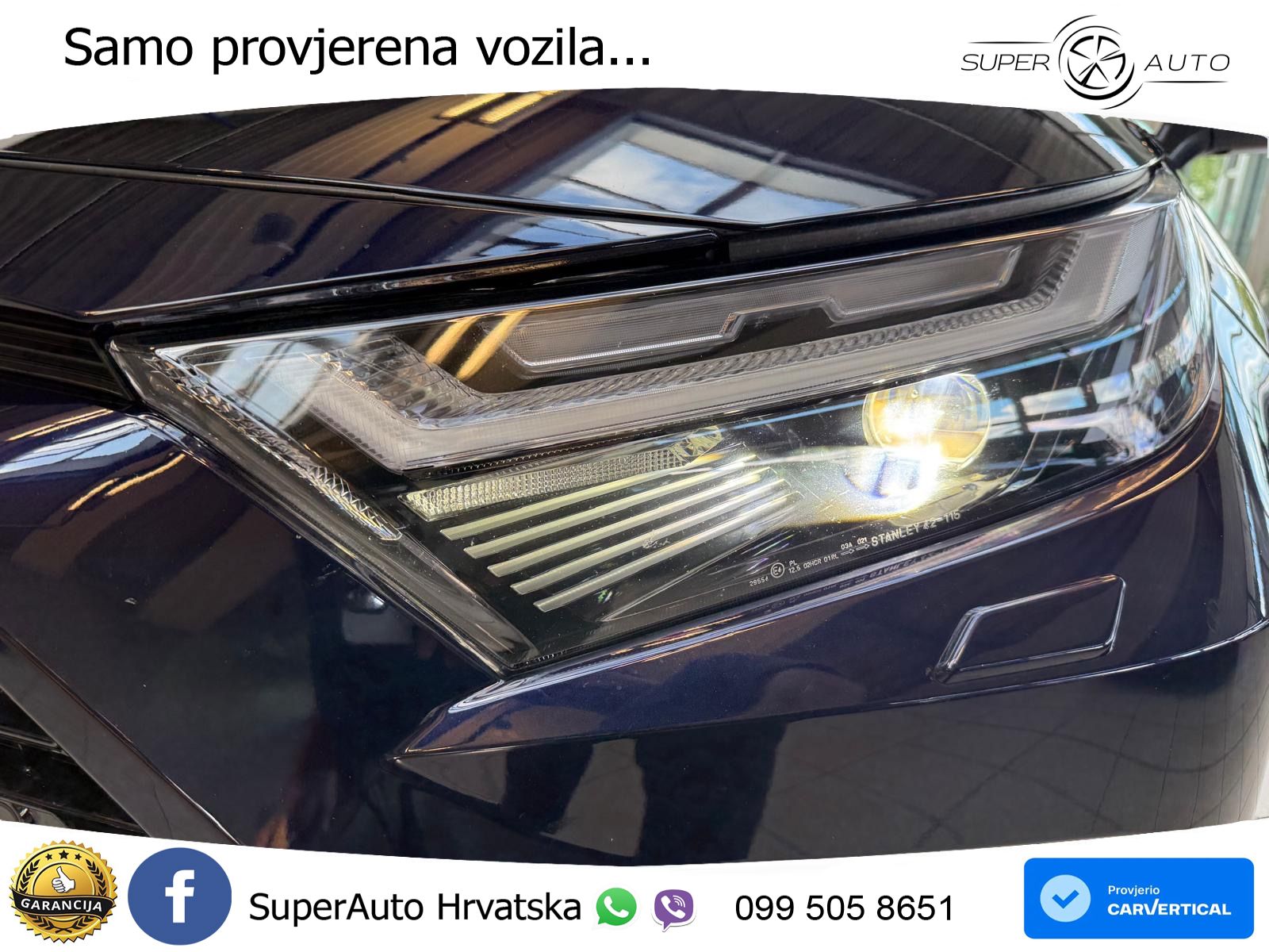 Toyota RAV4 2.5 (222 KS) Hybrid AWD-i eCVT Style LED+GR SJED+ACC